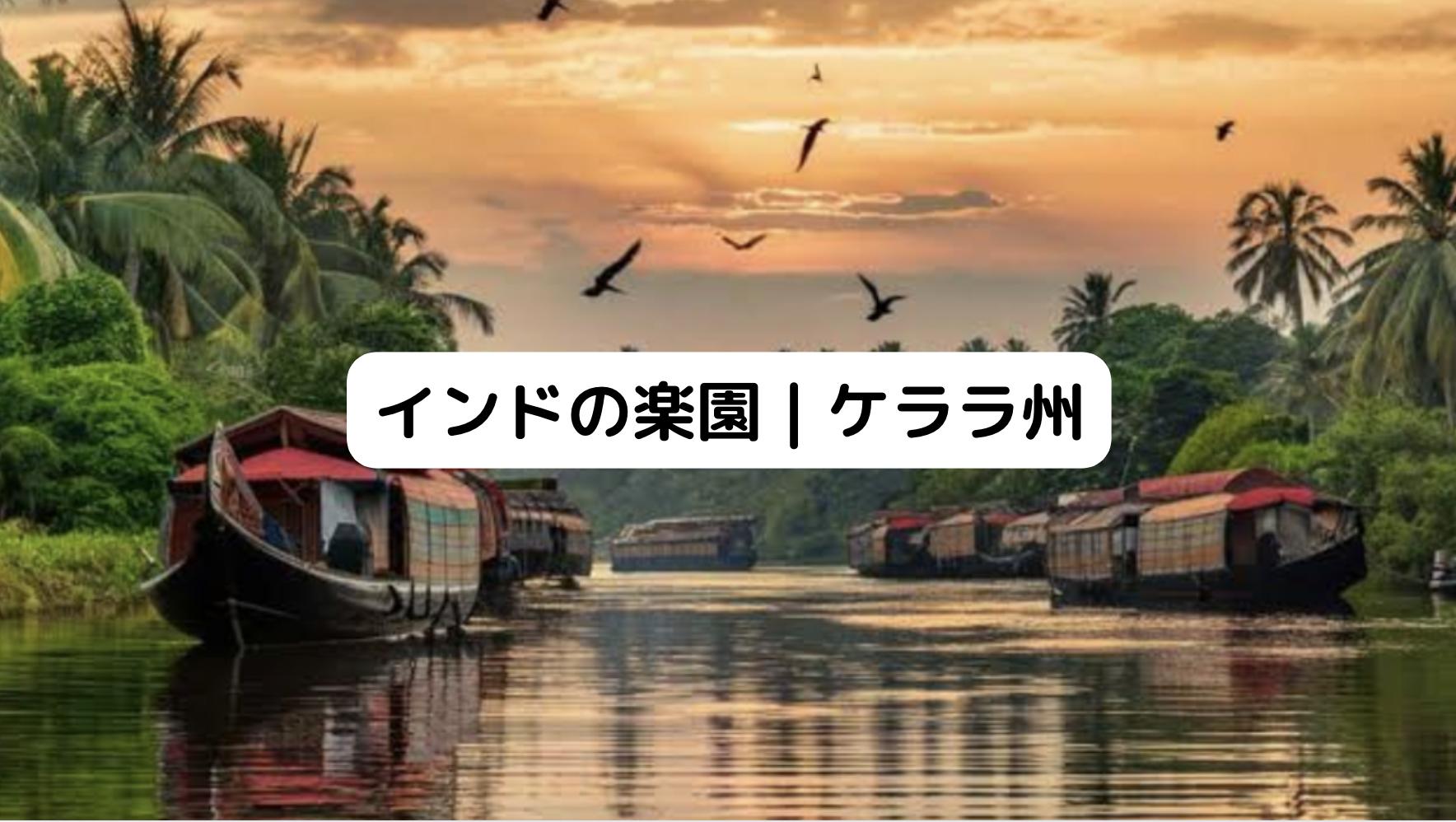 インドのケララ州の風景