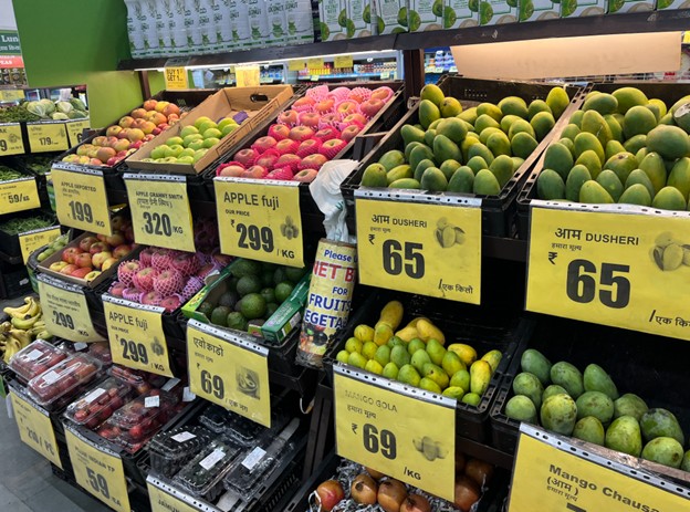 インドのスーパーマーケット