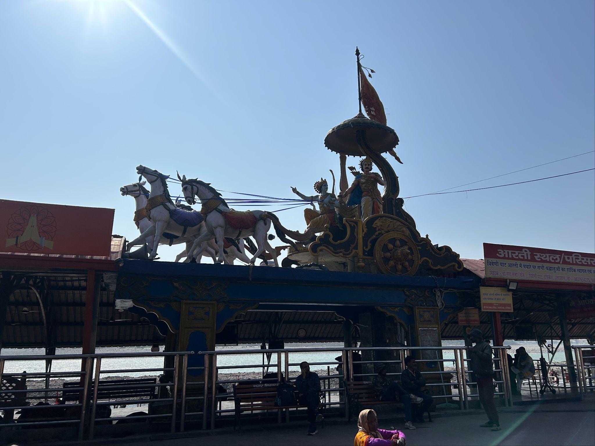 インドのトリヴェーニ・ガート