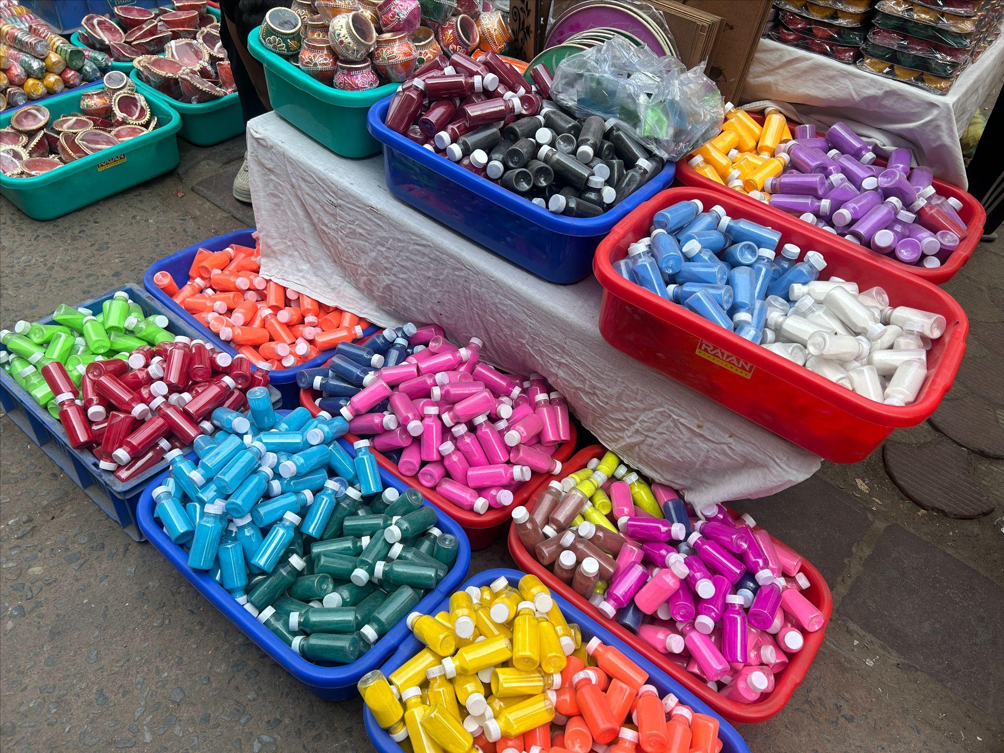 インドのランゴリの粉