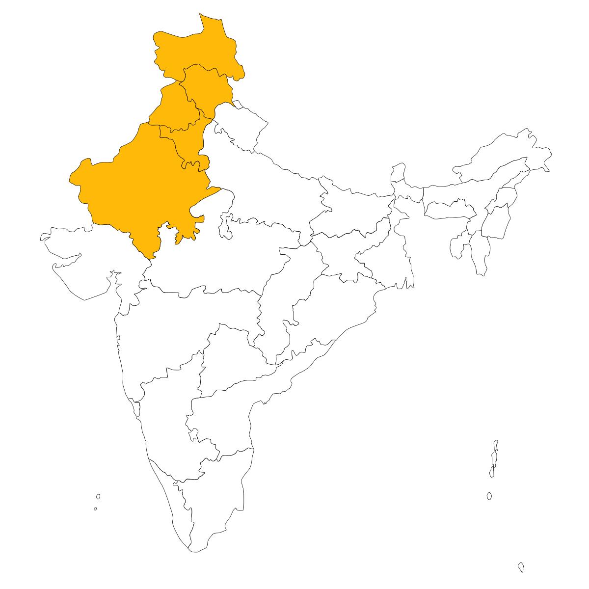 北インド